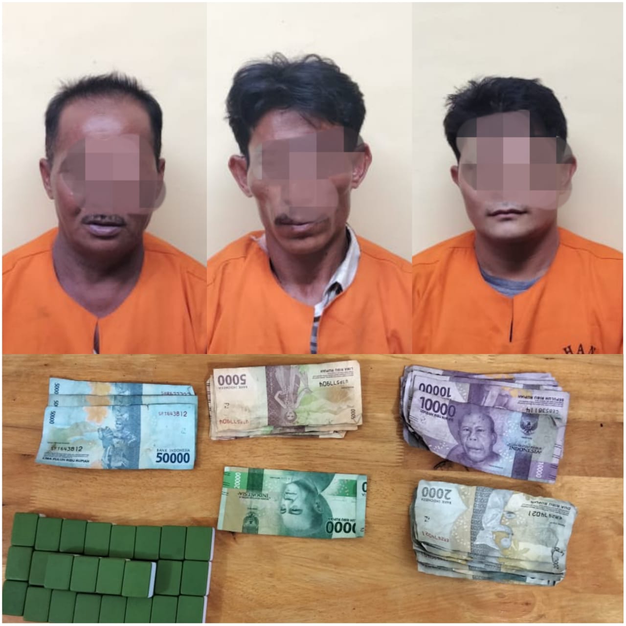 Pelaku Judi Kembali Diamankan Tim Patroli Polsek Siak Hulu