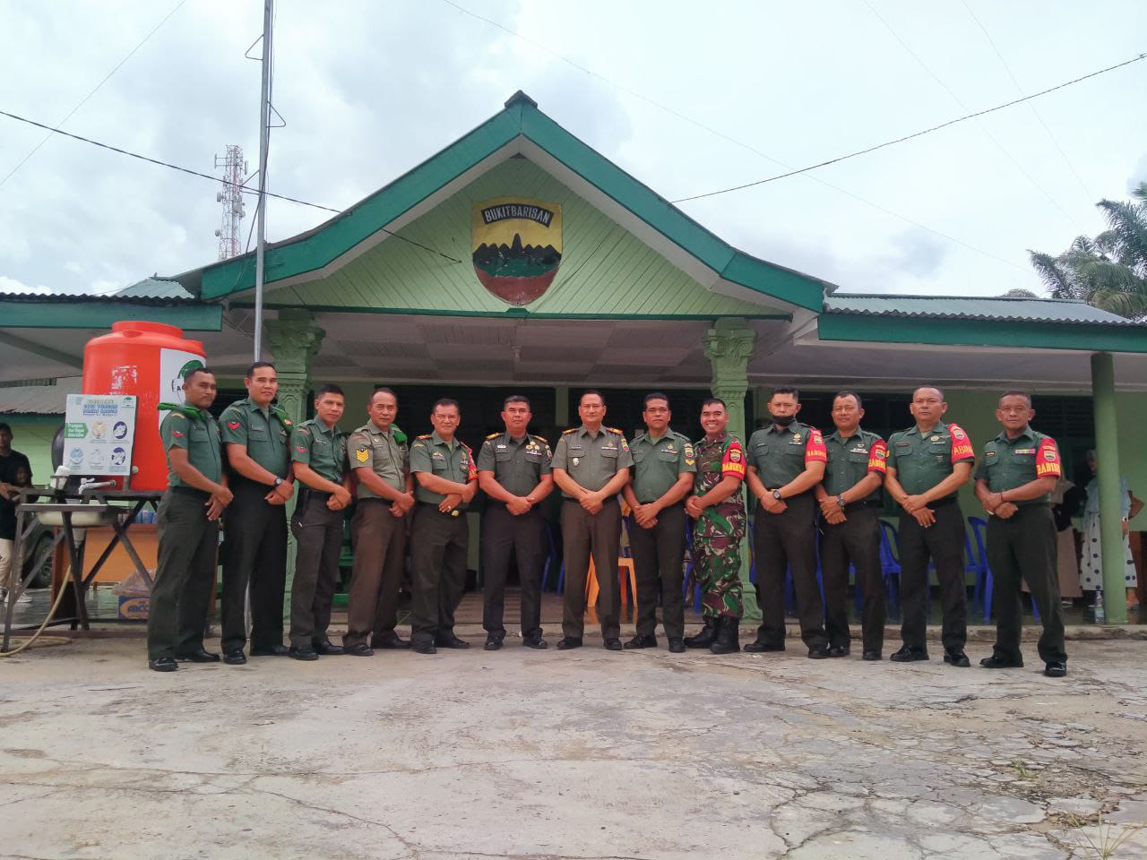 Kapten Inf Roni Faslah Resmi Jabat Danramil 10/Kunto Darussalam 