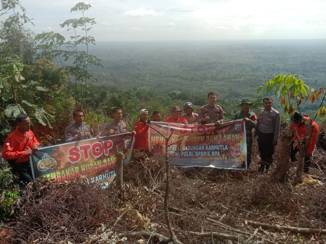 Tim Gabungan Tingkatkan Patroli Karlahut