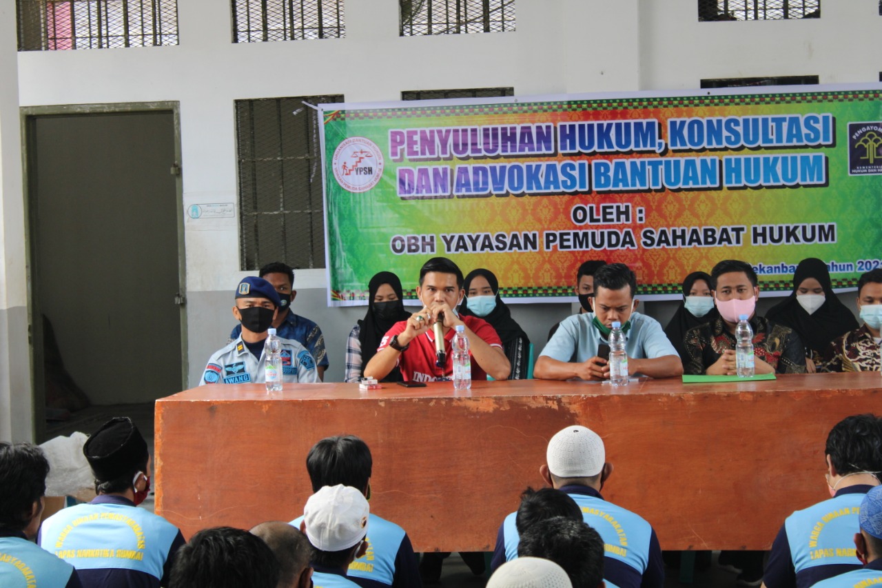 Warga Binaan Pemasyarakatan Lapas Narkotika Kelas II B Rumbai Mendapatkan Penyuluhan