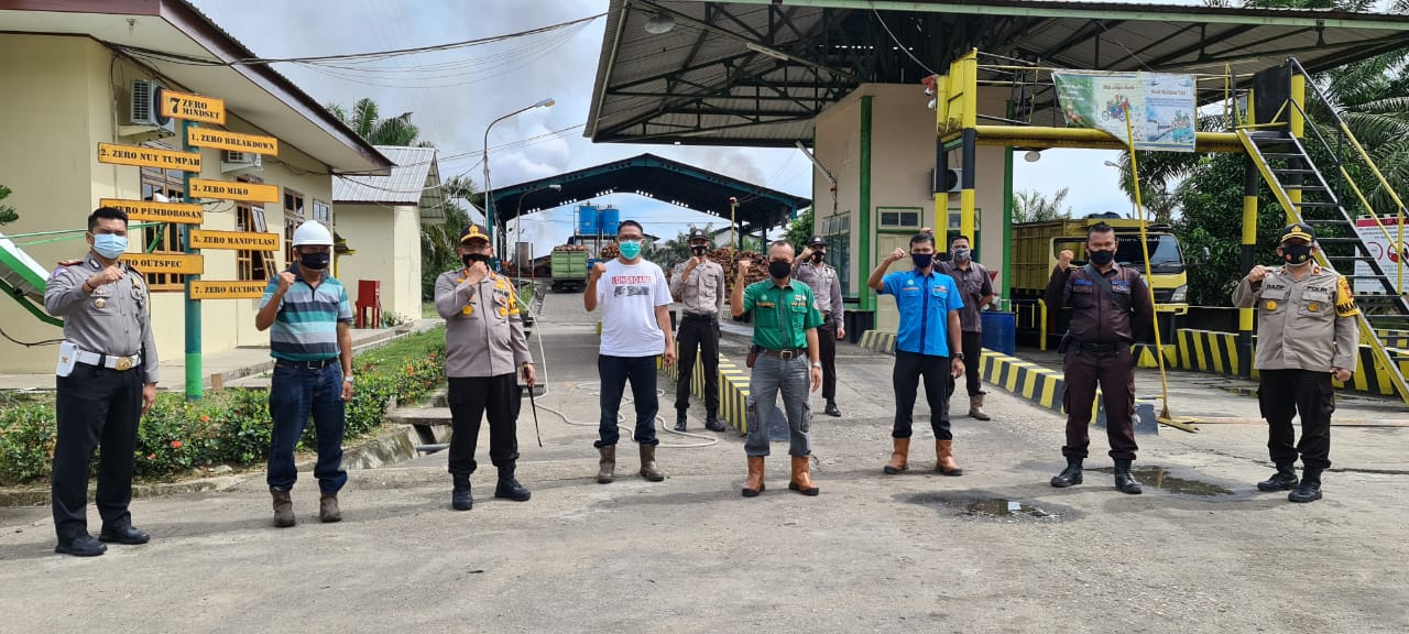 Kapolres Kuansing Patroli ke sejumlah Perusahaan yang ada di Wilayah Kab.Kuansing