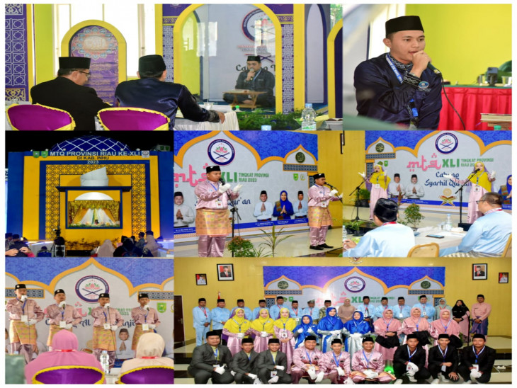 Berikut Daftar 16 Finalis Dari Kafilah Kampar Pada MTQ Riau Ke 41