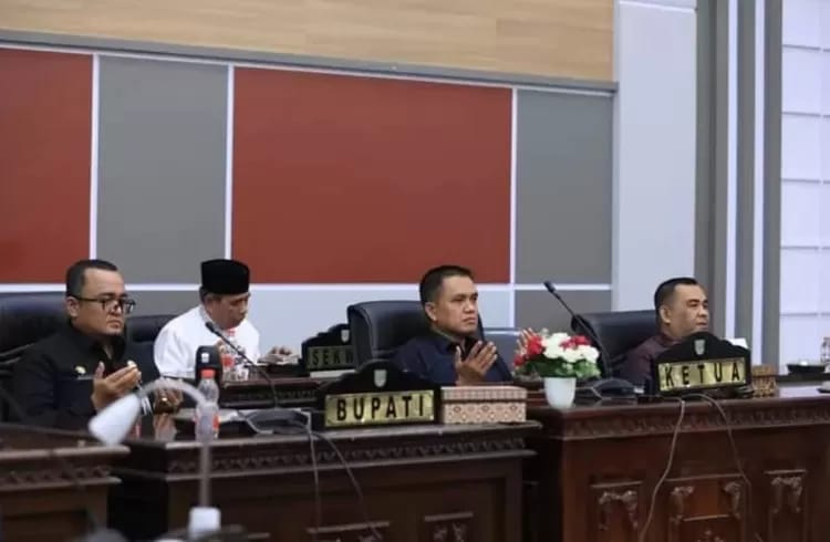 DPRD Rohul Gelar Rapat Paripurna Hasil Reses Masa Sidang Kedua Tahun 2024