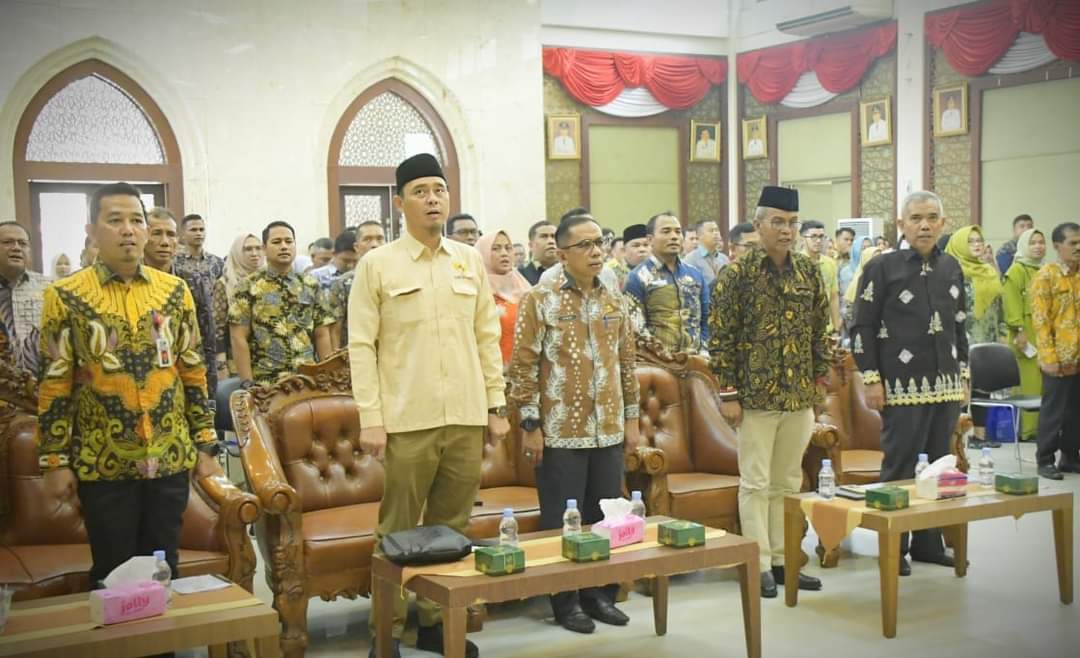 Berikan pelayanan Informasi secara prima, Pj Bupati Kampar Buka Sosialisasi PPID 2023