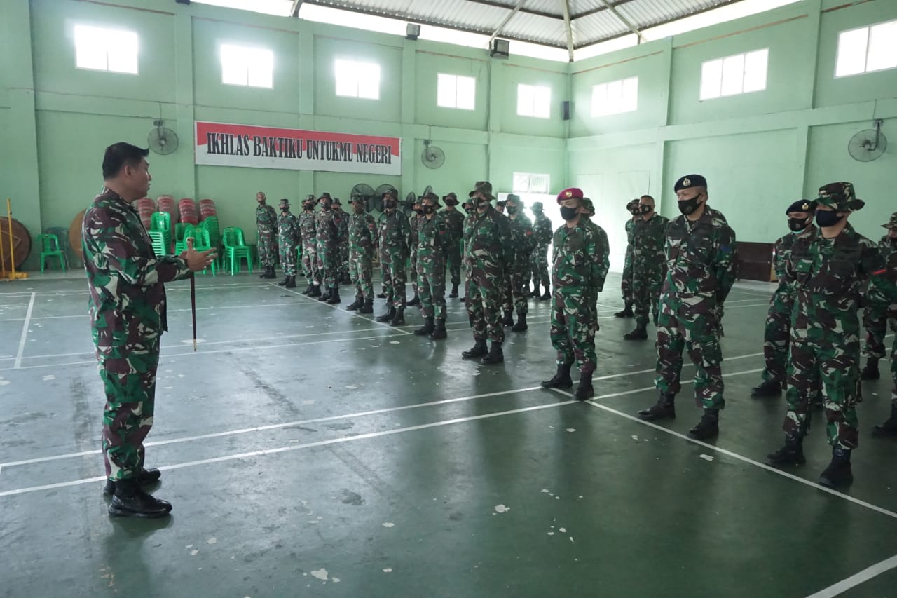 Komandan Kodim 0313/KPR Leo, Laksanakan Serpas Satgas TMMD Ke-110 Menuju Lokasi TMMD