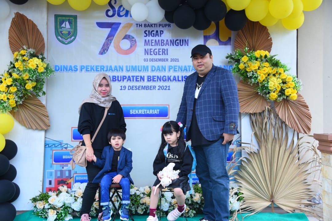 Dinas PU PR kabupaten Bengkalis Gelar Family Gathering, dan vaksinasi masal untuk ASN PU PR