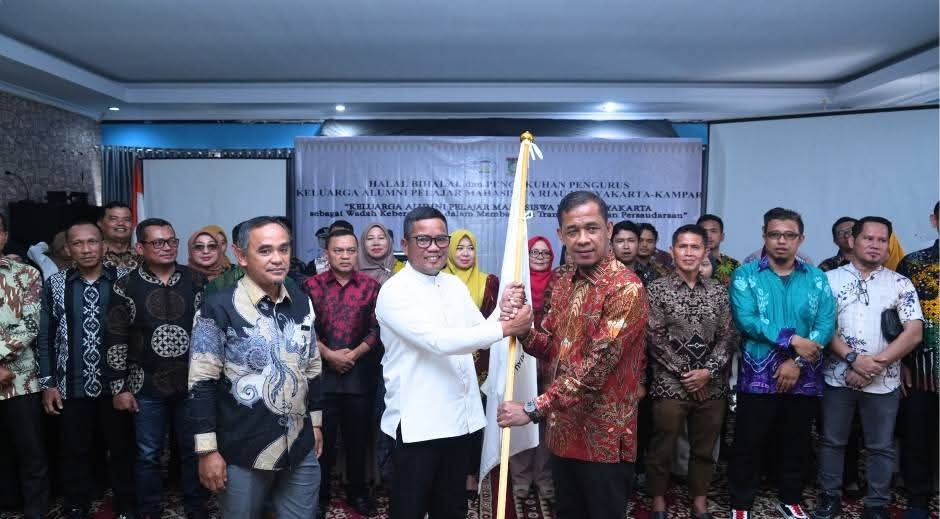 Pengukuhan KAPEMARY Kampar Masa Bakti 2026 - 2030 Dihadiri Bupati Kampar, Ahmad Yuzar