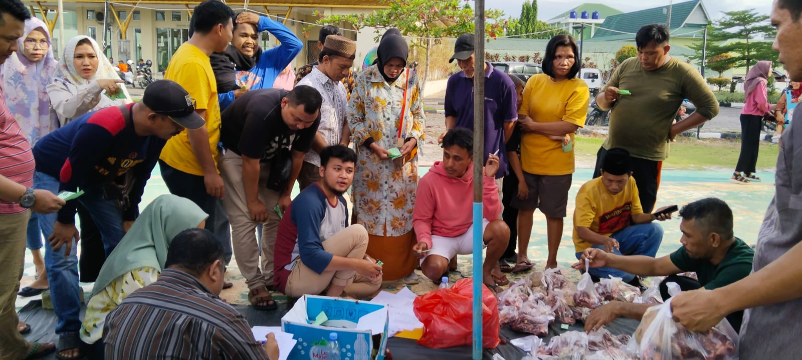 Dinas PUPRPKPP Riau Melaksanakan Qurban 9 Ekor Sapi, Ini Kata Kadis Arif Setiawan