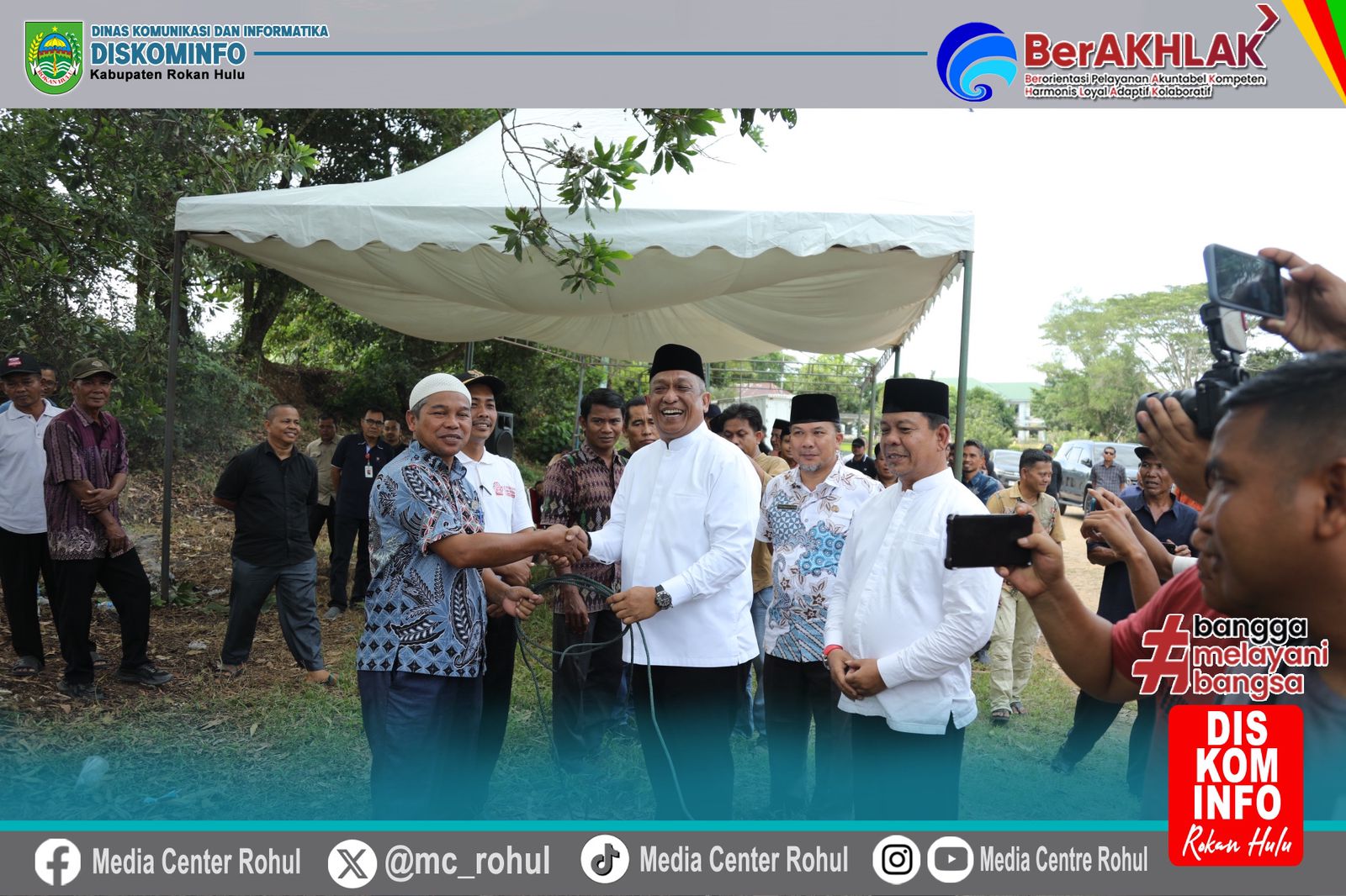 Pemkab Rohul Distribusikan 96 Hewan Qurban Jelang Idul Adha 1446 H
