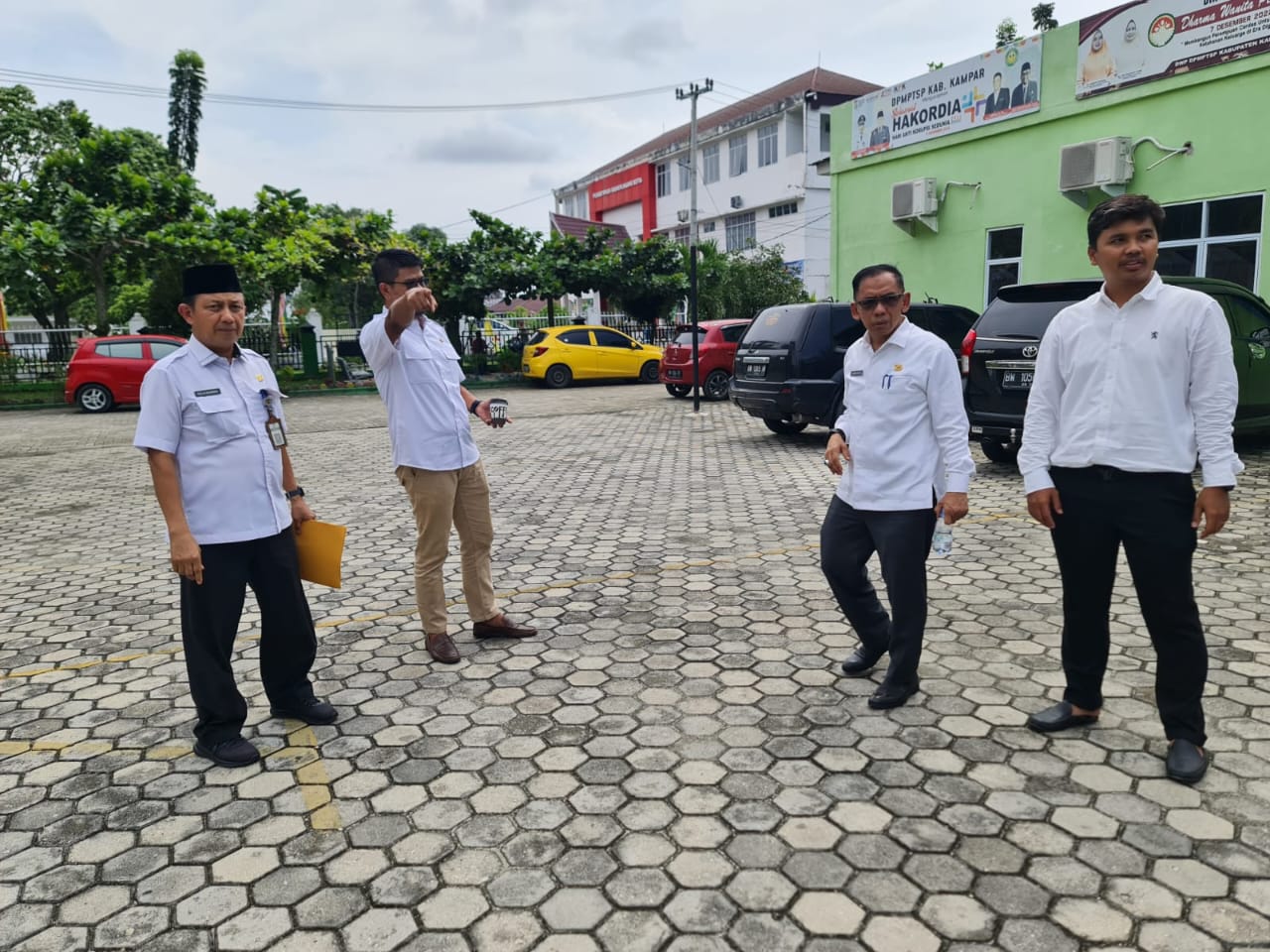 Pj Sekda Tinjau Lokasi Rencana Pembangunan MPP Didampingi Kepala DPMPTSP