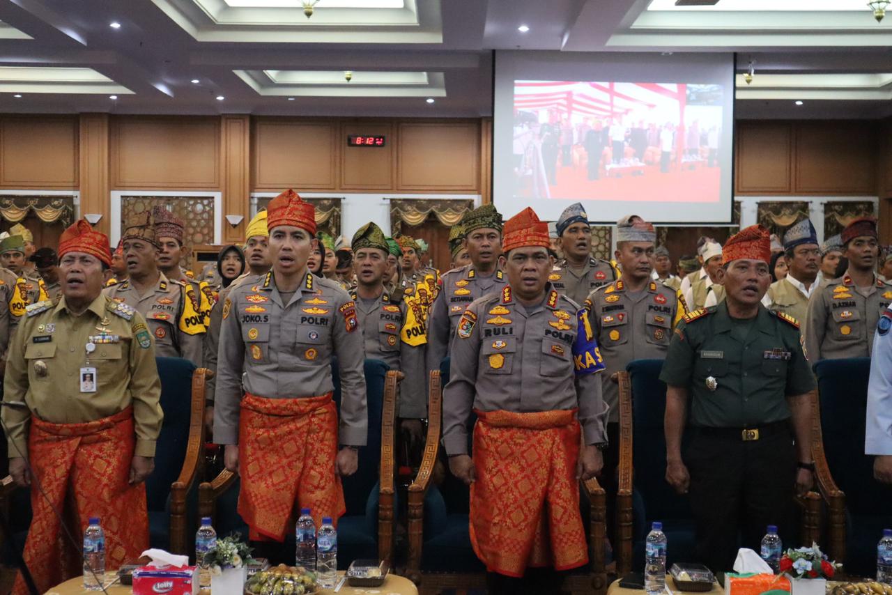 Launching Polisi RW Polres Rohul, Bupati Rohul Sukiman Sampaikan Hal Ini
