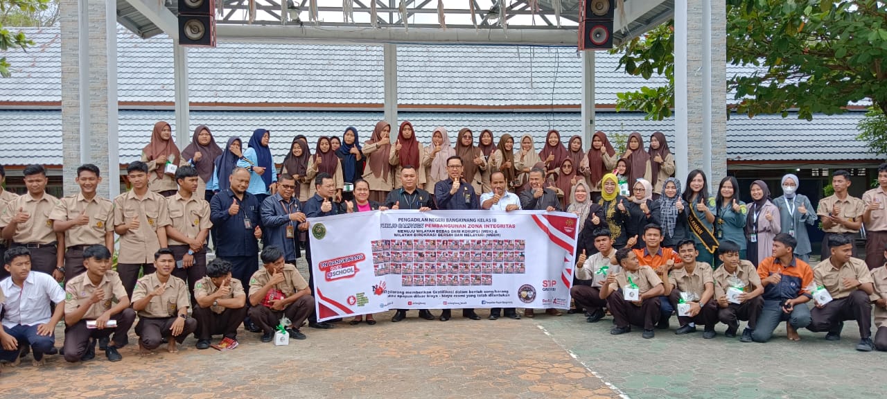 PN Bangkinang Melaksanakan Goes to Scholl di SMKN 1 Bangkinang, Ini Kata Kepsek