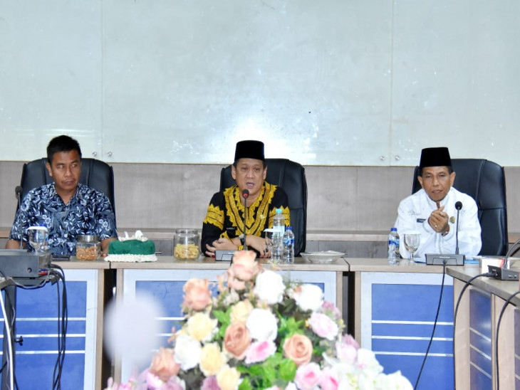 Rapat Persiapan Sambut Bulan Ramadhan Dipimpin Langsung Pj Bupati Kampar