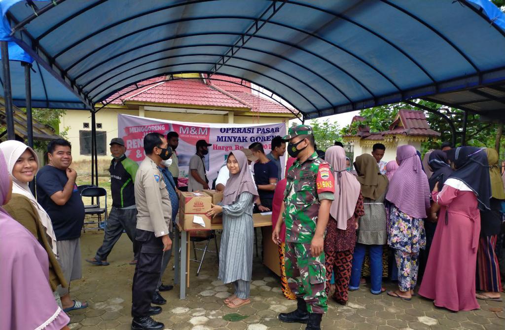 Serda Yupriandi Pantau Bazar Minyak Goreng Murah