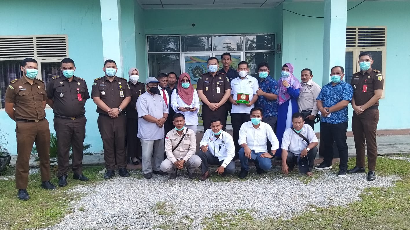 Kejari Kampar Silaturrahmi Dengan PWI Kampar