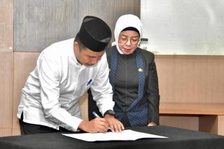 Sertijab Plh Sekda Kampar Yang Diikuti Oleh Pj Bupati Secara Virtual