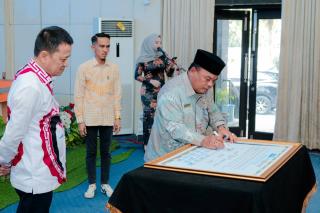 Fakta Integritas PPDB Jenjang SD dan SMP Tahun 2024, Ditandatangani Pj Bupati Kampar