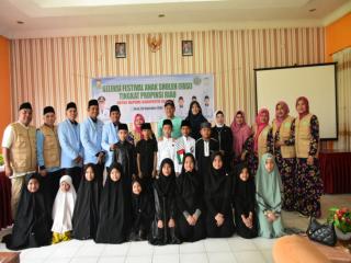 Seleksi Festival Anak Sholeh Tingkat Riau, Dibuka Resmi Pj Bupati Kampar