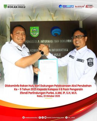 Diskominfo Rohul Dukung Transformasi Digital Pemasyarakatan Lewat Aplikasi DIGIPAS