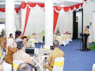 Pj Bupati Kampar Buka Sosilaisasi Implementasi Pengelolaan Badan Umum Layanan Daerah