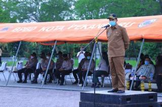Walikota Pimpin Apel Gelar Pasukan Kesiapsiagaan Tanggap Bencana