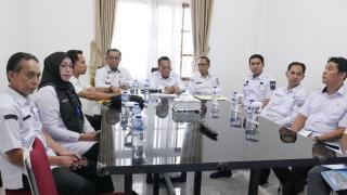 Bupati Rohil Hadiri Rakornas Virtual Bersama Ditjen Otonomi Daerah Kemendagri