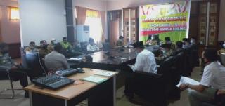 Bupati Mursini Pimpin Rapat Kesiapan Pelaksanaan Sholat Idul Fitri 144I H Bersama FKUB