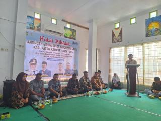 JMSI Kampar Adakan Acara Halal Bihalal, Berikut Pemaparan Ketua Adi Jondri