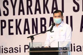 Pemko Pekanbaru Bersama  Achiko Taja Sosialisasi Kontak Tracking dan PPK