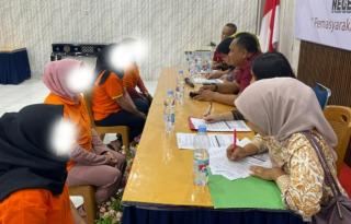 Hakim Wasmat Laksanakan Pengawasan dan Pengamatan di Lapas Pasir Pengaraian