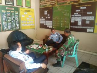 Lapas Narkotika Kelas II B Rumbai, Lakukan Kunjungan ke Koramil/01 Rumbai