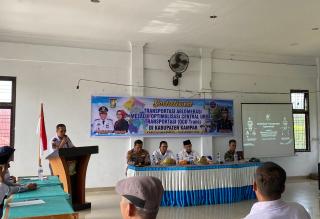 Sosialisasi Transportasi Aglomerasi Trans Digelar Pemkab Kampar, Dukung Kemudahan Mobilitas