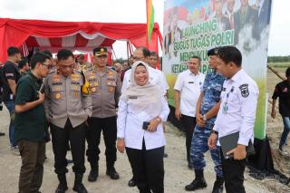 Wakili Pj Bupati, Kadis Pertanian Kampar Ikuti Launchinh Gugut Tugas Polri, Dukung Ketahanan Pangan