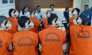 Hakim WASMAT Lakukan Pengawasan dan Pengamatan di Lapas Pasir Pangaraian