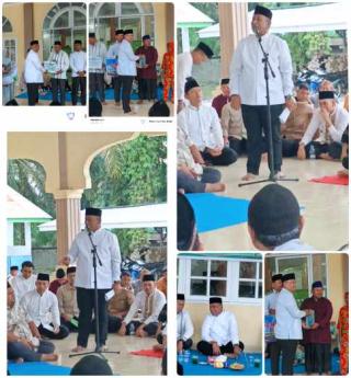 Bupati Rohul Hadiri Safari Ramadhan di Desa Payung Sekaki, Ratusan Warga Antusias Mengikuti