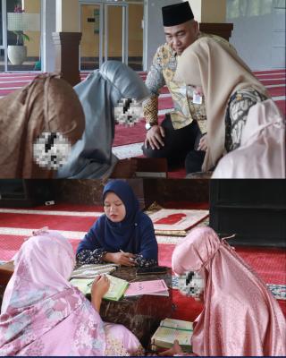 Teguhkan Pembinaan Spiritual, Lapas Pasir Pangaraian Gelar Pengajian Rutin Warga Binaan