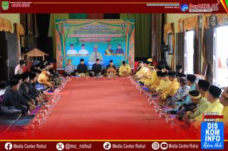 Raja Luhak Rambah Ditetapkan, Wabup dan Kapolres Rohul Hadir