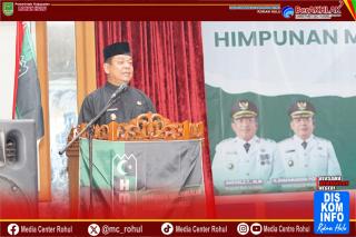 Wakil Bupati Syafaruddin Poti Hadiri Pelantikan Pengurus HMI Cabang Rohul Periode 2025-2026