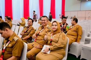 Bupati Kasmarni Hadiri Sarasehan Nasional di Jakarta, Bahas Tantangan Geopolitik Global