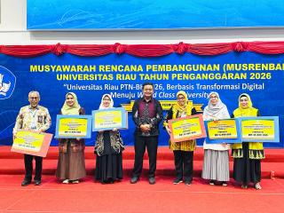 Sabet 4 Penghargaan Bergengsi di UNRI: FISIP Gebrak Musrenbang 2025 Dengan Torehan Prestasi Gemilang