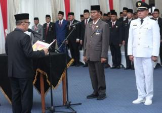 Berikut 10 Pejabat Pimpinan Tinggi Pratama dan 28 Pejabat Administrator Dilantik Pj Bupati Kampar