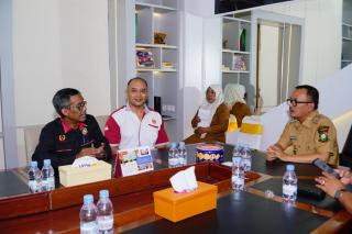 Audensi Ketua Pertina Kampar dan Jajaran Diterima Pj Bupati Kampar