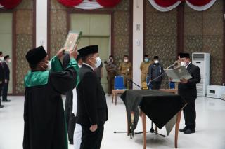 Kembali Mutasi, 5 Pejabat Eselon II, 44 Eselon III dan 37 Eselon IV di Lingkungan Pemda Kampar