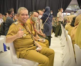 Rakornas Penanggulangan Bencana 2023 Dihadiri Pj Bupati Kampar