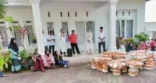 Ratusan Sarang Galo Galo Diserahkan, KWT Bukit Permai Ucapkan Terima Kasih Kepada Fahmil