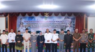 Dukung Program Pemkab Rohul Lapas Pasir Pangaraian Hadiri Musrenbang RKPD