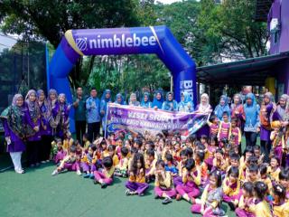 Bunda Paud Kampar Lakukan Studi Banding di Tadika Nimblebee Shah Alam Selangor Malaysia