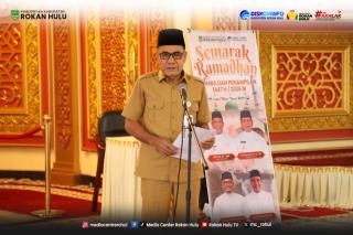 Semarak Ramadhan di Masjid Agung Islamic Center Pasir Pengaraian, Digagas Diskominfo Rohul