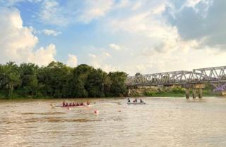 Lomba Pacu Sampan Warisan Budaya Diagendakan Setiap Tahun Oleh Pemda Kampar