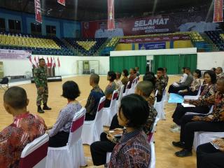 Babinsa Koramil 09/Langgam Beri Pembekalan Wasbang Kepada Calon Paskibra